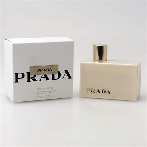 prada l'eau embree body lotion|l'eau ambree Prada perfume.